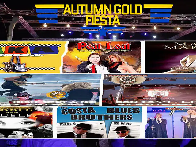 Autumn Gold Fiesta 2025 Rewind Spain act 4th Oct 2025