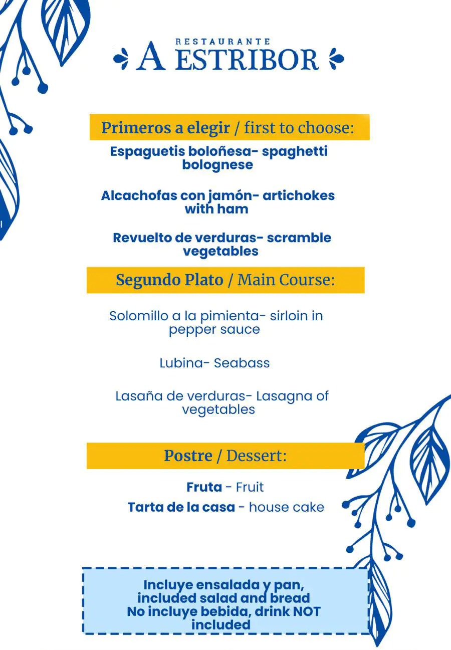 Fil Straughan as Luther Vandross rewind spain Wednesday 25th February 2026 Restaurante A Estribor, Los Alcazares menu