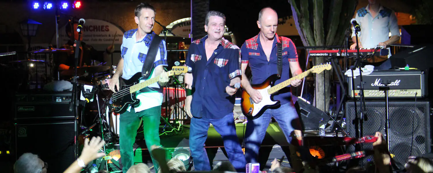 Les McKeowns Bay City Rollers at Villamartin Plaza 25th September 2019 Rewind Spain lg header act