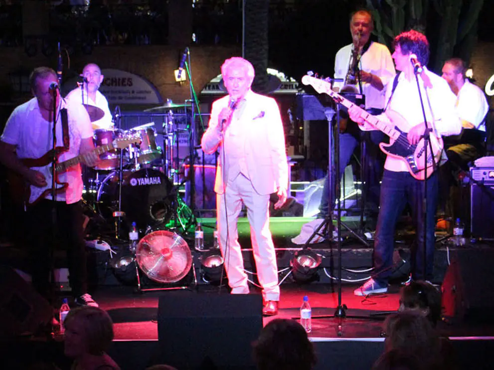 Tony Christie at Villamartin Plaza 5th September 2019 Rewind Spain md