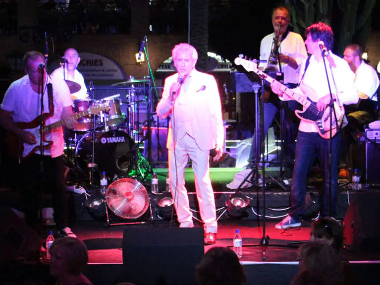 Tony Christie at Villamartin Plaza 5th September 2019 Rewind Spain sm