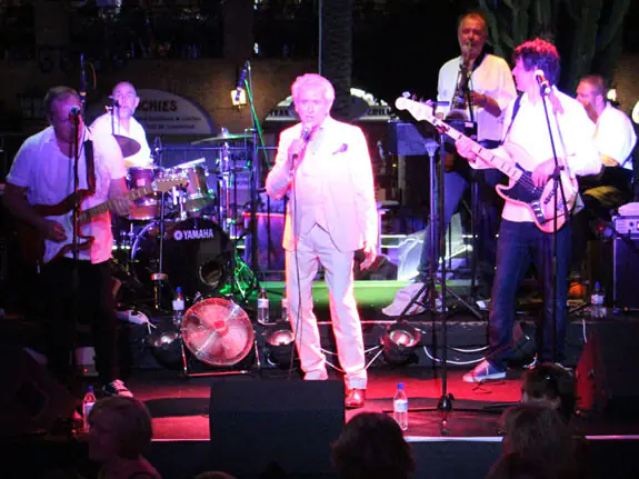 Tony Christie at Villamartin Plaza 5th September 2019 Rewind Spain xs