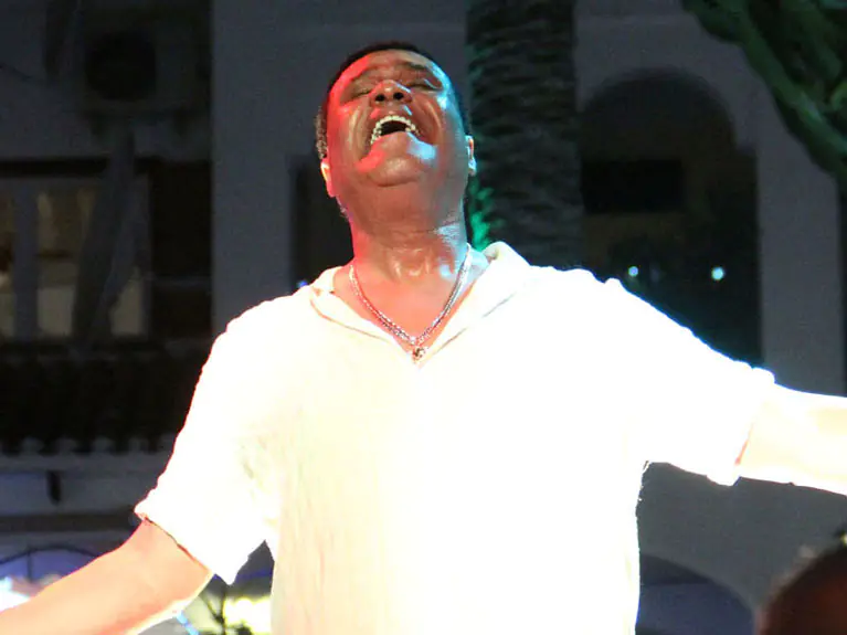 Ray Lewis at Villamartin Plaza 18th July 2019 Rewind Spain sm